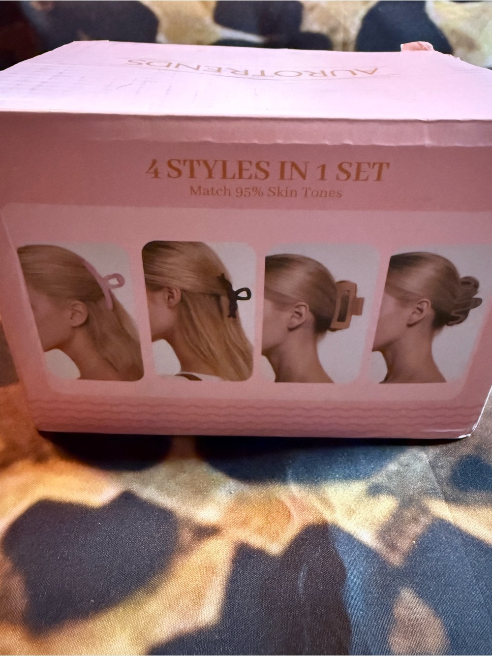 8 Piece Set Hair Clips - 4 styles, 2 of each
